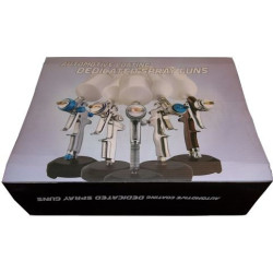 Maleta de pistolas de pintura auto