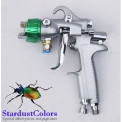 Pistola duplo bico para cromagem