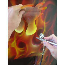 Estêncil Stardust para chamas True Fire