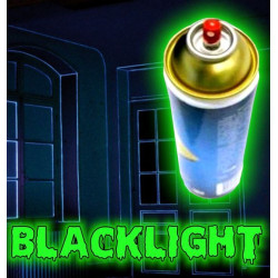 Tinta fluorescente invisível em spray