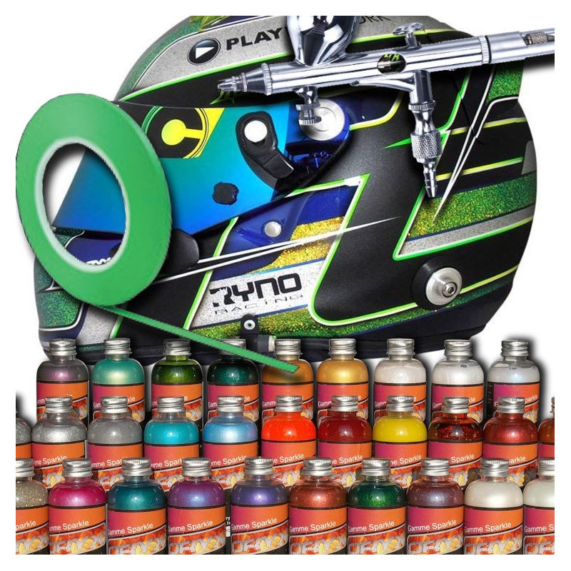Kit Pintura Capacete