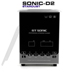 Limpador ultra som para aerógrafo modelo doméstico 0.75L UC-6106 e modelo Pro 2L GT-SONIC-D2