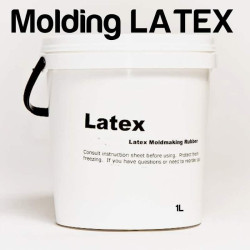 Látex líquido 1 litro para moldagem