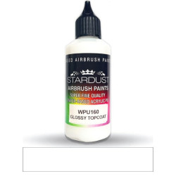 Vernizes acrílicos-PU para aerógrafo – mate acetinado brilhante