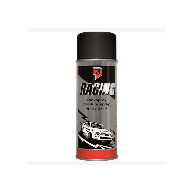 Peinture (version aerosol) effet Noir Mate 300ml
