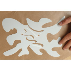 Estêncil Stardust para chamas True Fire