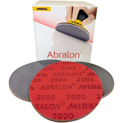 5 Discos abrasivos para polimento ABRALON 1000 até 4000