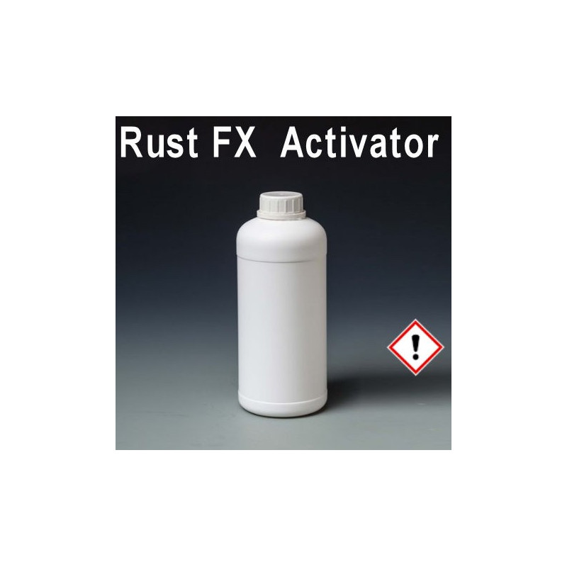 Ativador para efeito de ferrugem