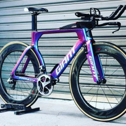 Kit completo para bicicleta – tinta efeito camaleão