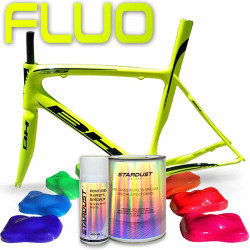 Kit completo de tinta fluorescente para bicicleta