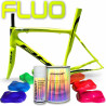 Kit completo de tinta fluorescente para bicicleta