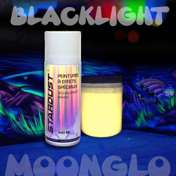 Tinta fluorescente invisível em spray