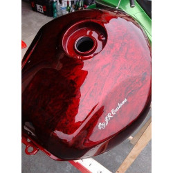 kit de tinta marmorizada perolada para moto