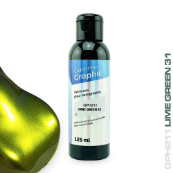 tinta Candy com solventes para aerógrafo