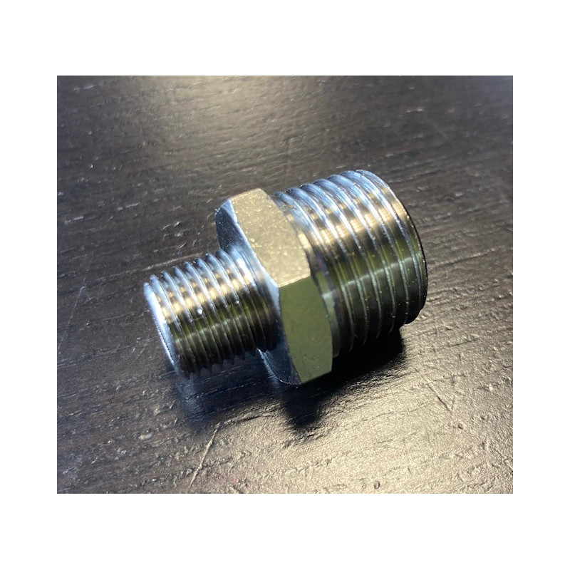 Junção adaptador para rosca de 1/4" para 1/2"