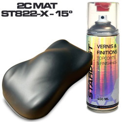 Verniz em spray mate bicomponente - 2 efeitos mate ou acetinado
