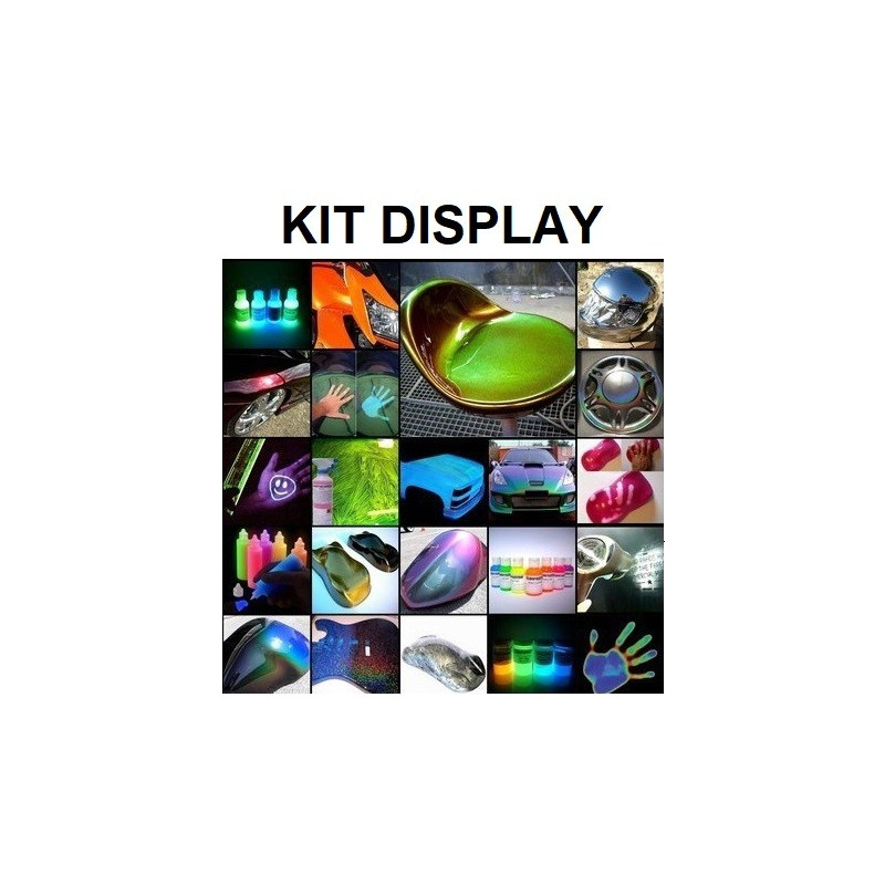 Kit Display - 32 échantillons de peintures