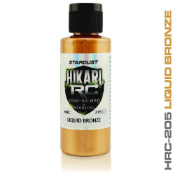 tintas metalizadas e peroladas para modelismo telecomandado sobre lexan HIKARI C/R