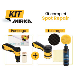 Kit Spot Repair - Novo método Mirka sem fio para lixar e lustrar