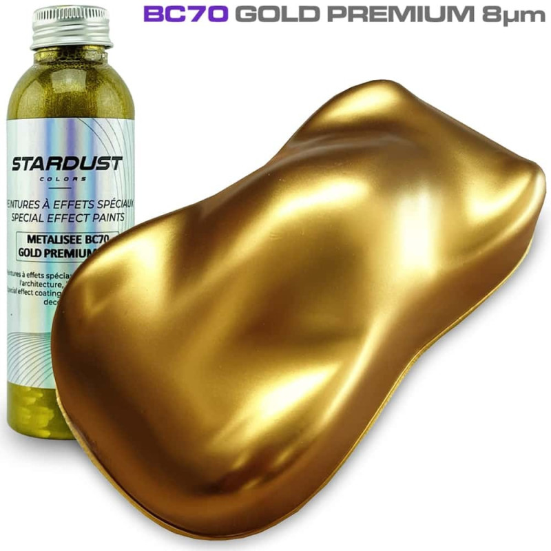 Tinta ouro 8µm - Gold  Premium