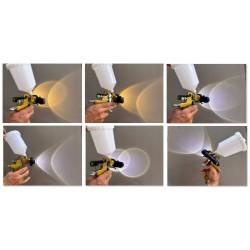 Lâmpada LED PHOTON para pistola de pintura – Adaptável a todas as pistolas