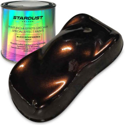 Tinta perolada Black Interference