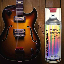 Vernizes para guitarras poliuretanas bicomponentes 2C, nitrocellulosique, acrylique