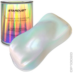 Kit completo de tinta com efeito opalescente para moto