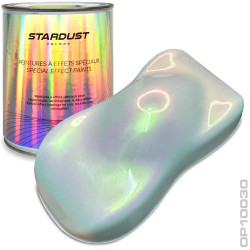 Kit completo de tinta com efeito opalescente para moto