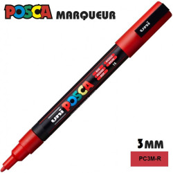 Marcador de tinta POSCA – ponta fina 1,2 mm em 4 cores