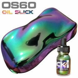 Kit de tinta de bicicleta com efeito OIL SLICK completo