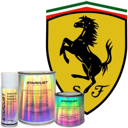 Tinta automotiva bicamada com solventes a envernizar - cor construtor