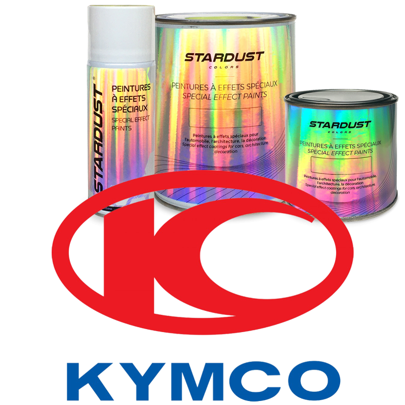 Tintas para motociclos KYMCO - Cores do fabricante em verniz à base de solventes