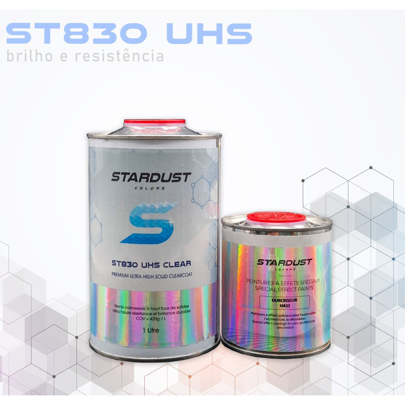 VERNIZ UHS ST830 1L ou 5L + endurecedor + diluente