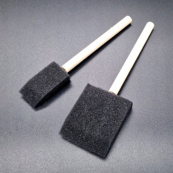 Pincéis de espuma para artes e ofícios - Embalagem de 2 ou 5