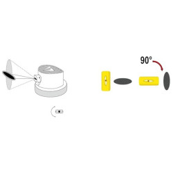 Tampas de substituição para tinta em spray.