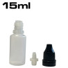 Mini frasco de plástico de 10ml, 15ml ou 60ml