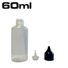 Mini frasco de plástico de 10ml, 15ml ou 60ml