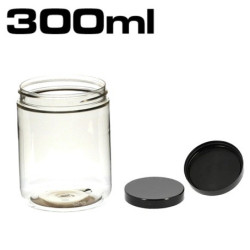 Potes de plástico com tampa de 100ml a 5L