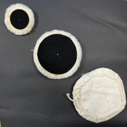 Disco para polir em verdadeiro lã Ø 203mm