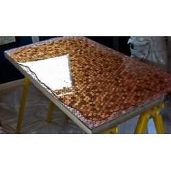 Verniz Epoxy grande espessura - alto brilho