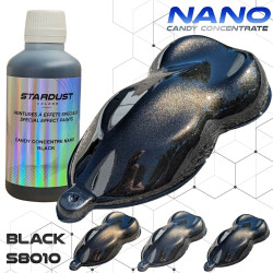 Tintas Candy concentradas Nano para pintura carroçaria – 14 cores resistentes aos UV