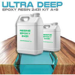 Resinas Epoxy transparentes sem solventes 