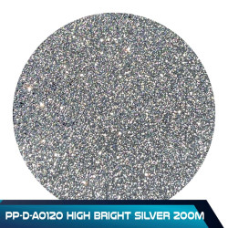 Tinta com lantejoulas