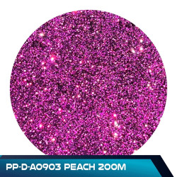 Tinta com lantejoulas