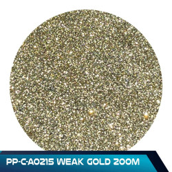 Tinta com lantejoulas