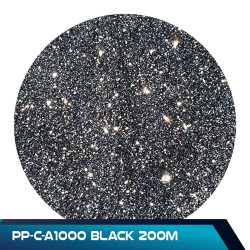 Tinta com lantejoulas