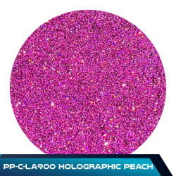 Tinta com lantejoulas