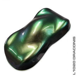 Kit completo de tinta com efeito camaleão para bicicletas – 41 cores à escolha