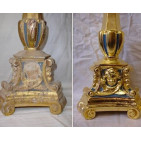 Folha de ouro para pintura 